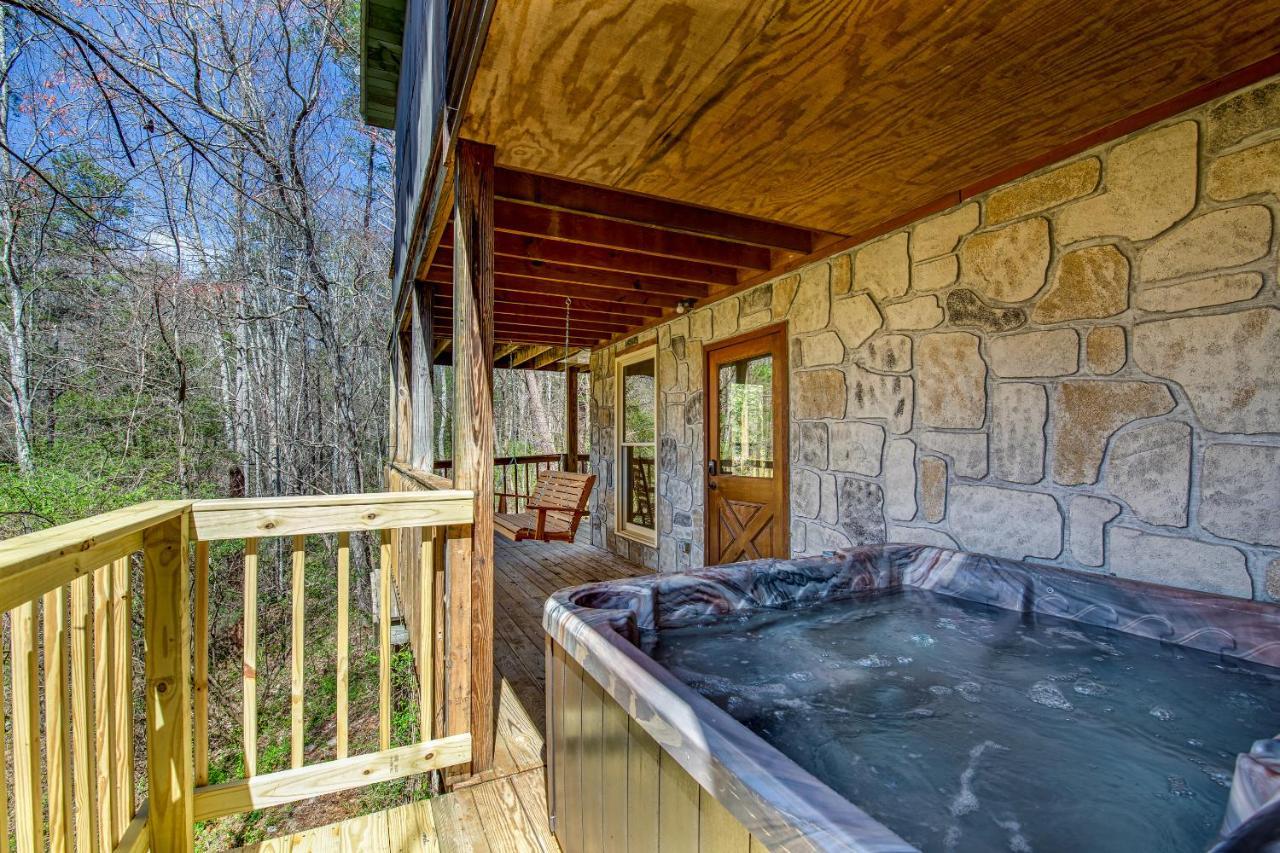 North Ridge Place Brand New Log Cabin With Hot Tub Great Location Sevierville Exterior photo